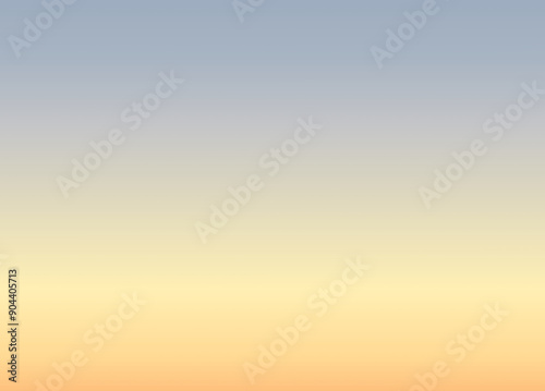 A beautiful gradient transition from blue-gray to orange, simulating a sunset sky.