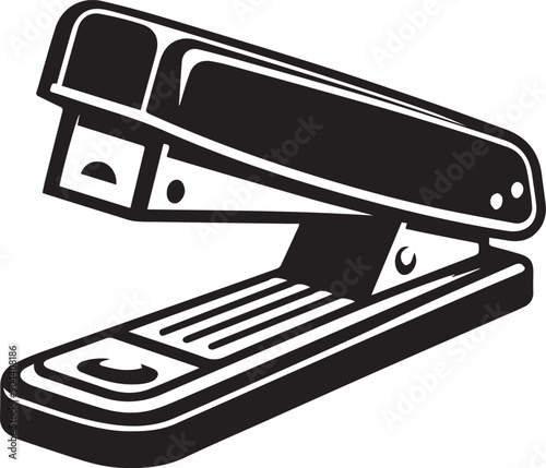 stapler vector silhouette logo icon
