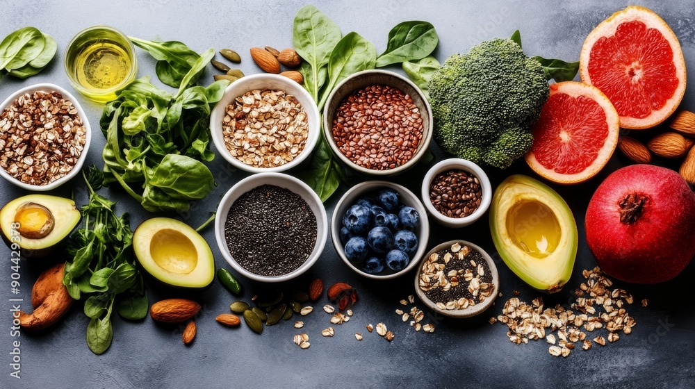 healthy food background healthy food background