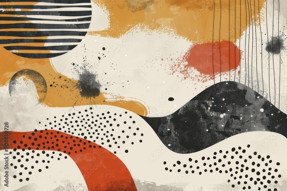 Obraz premium Scandinavian Minimal Background