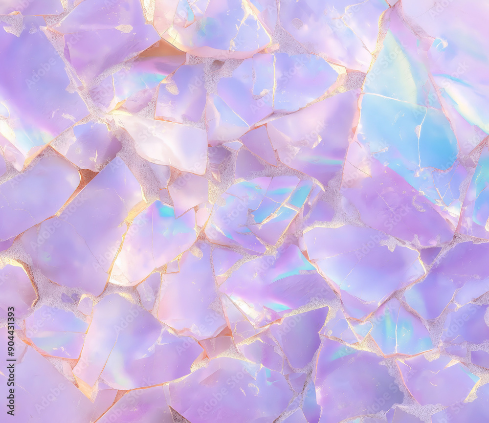 Delicate purple marble texture with iridescent highlights in a natural stone formation Delicate purple marble texture with iridescent highlights in a natural stone formation