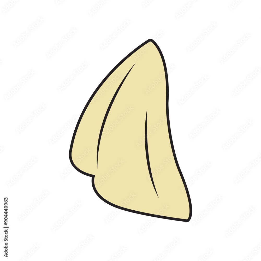 handkerchief icon vector illustration design template handkerchief icon vector illustration design template