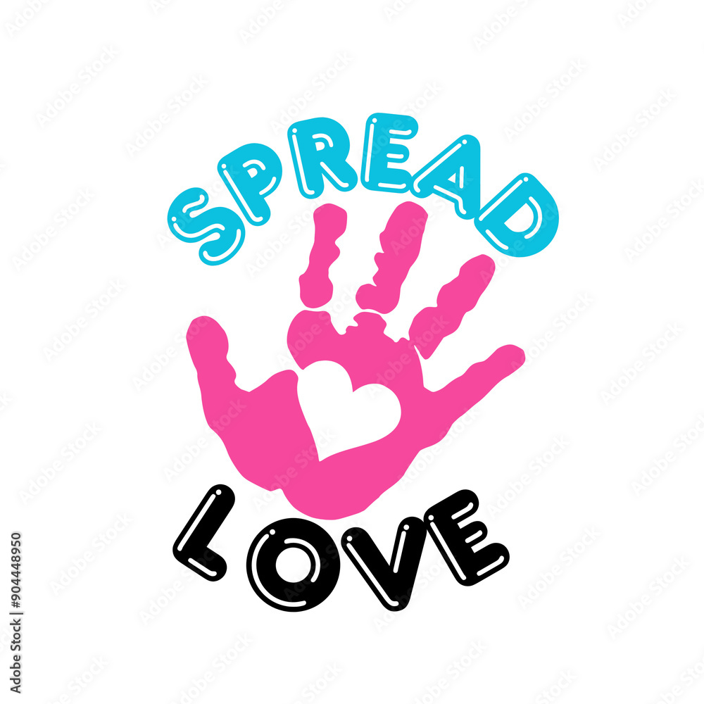 Fototapeta premium Love sticker cartoon on transparent white background PNG