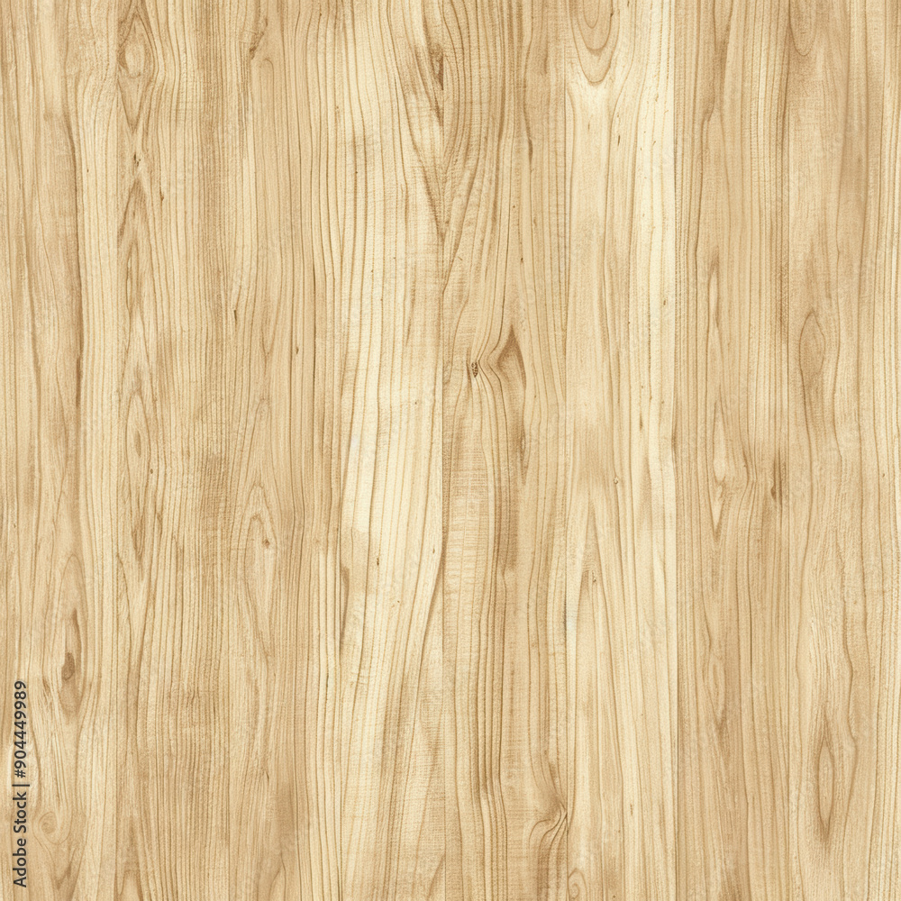Fototapeta premium Mellow light-colored wood texture background. Natural grain and low contrast.