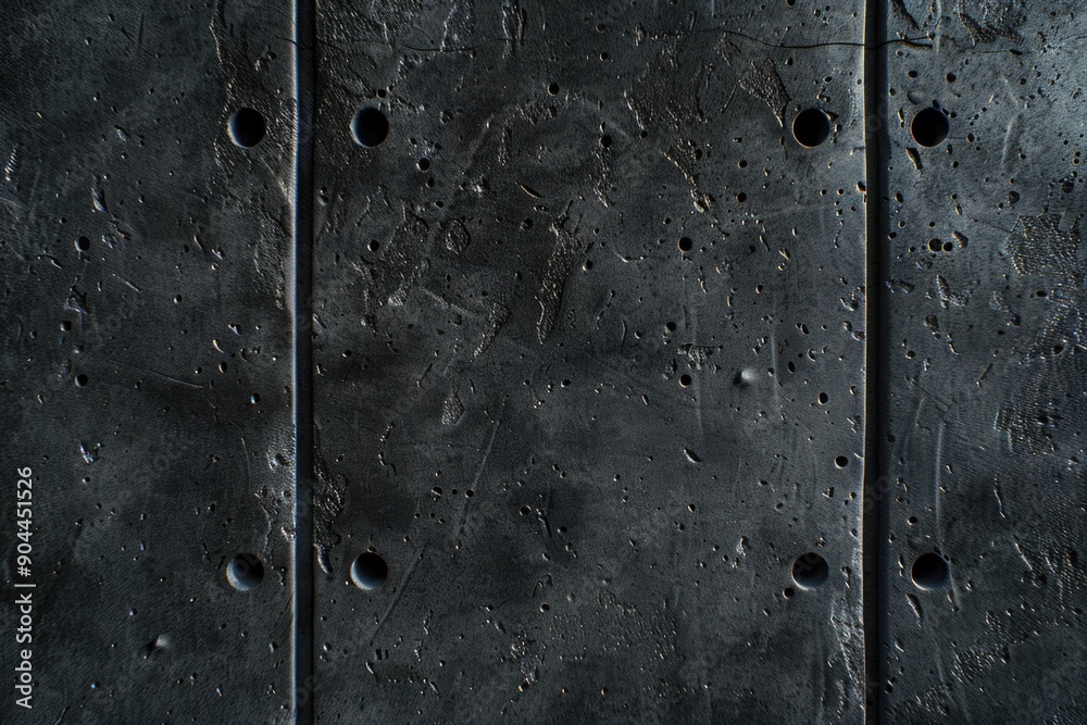 Fototapeta premium A detailed view of a metal surface featuring multiple holes, useful for various industrial or mechanical contexts