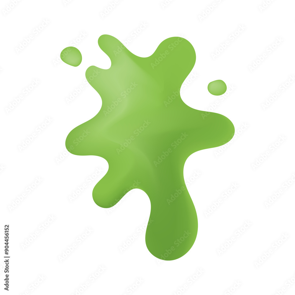 Slime green. Purulent blots slimy, goo splashes and mucus smudges. Bright toxic shiny liquid, spot of poison dribble silhouette. Realistic halloween isolated elements vector 3d style Slime green. Purulent blots slimy, goo splashes and mucus smudges. Bright toxic shiny liquid, spot of poison dribble silhouette. Realistic halloween isolated elements vector 3d style