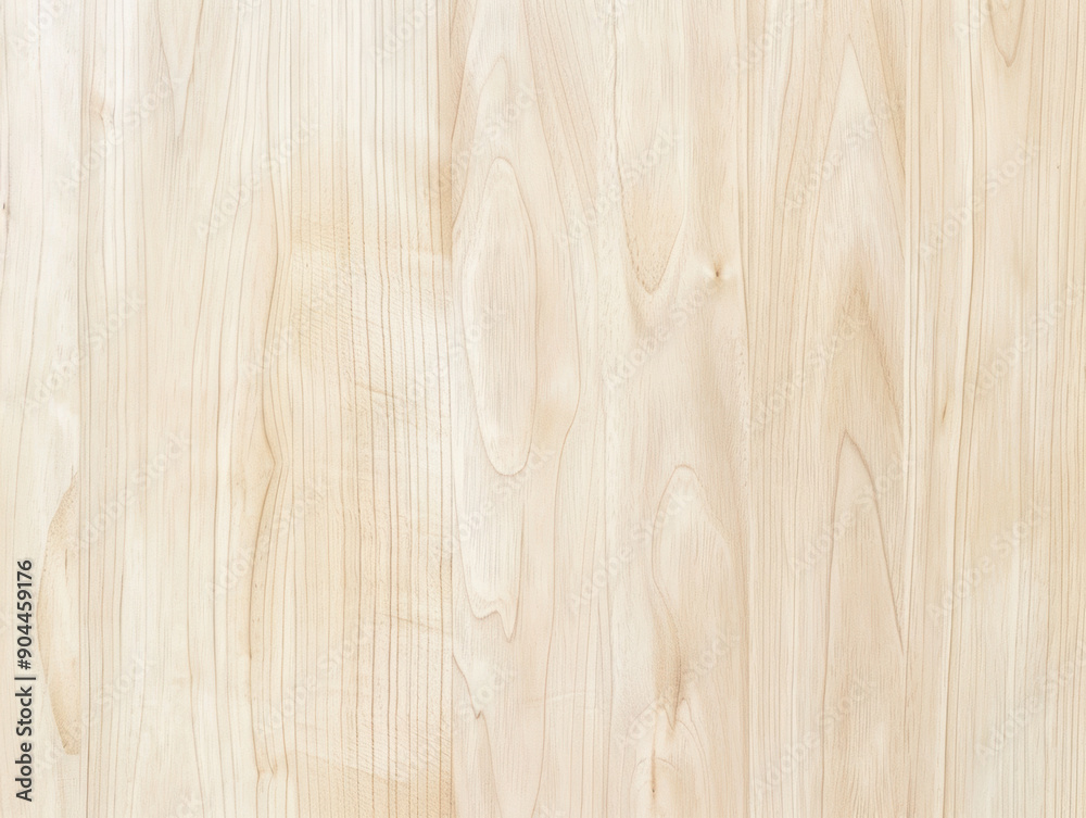 Fototapeta premium Mellow light-colored wood texture background. Natural grain and low contrast.