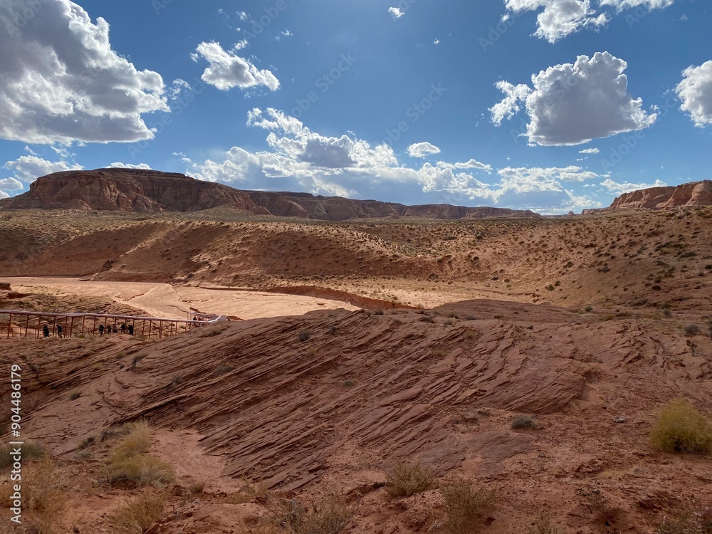 Photo of rock formations within Glen Canyon National Recreation Area in northern Arizona near Page, east of Lechee, Arizona, United States of America USA. Photo of rock formations within Glen Canyon National Recreation Area in northern Arizona near Page, east of Lechee, Arizona, United States of America USA.