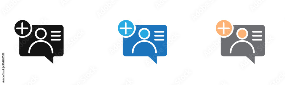 Add chat icon outline collection or set in black and white Add chat icon outline collection or set in black and white