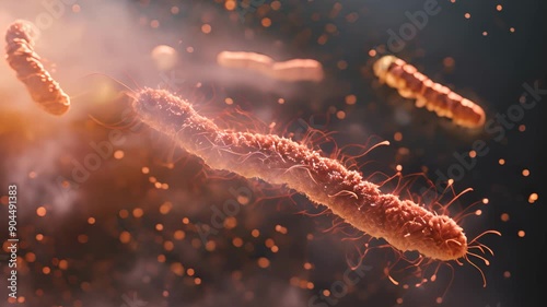 Microscopic bacteria coli infection intestinal micro germ microbe bacterium mold health organism medical treatment microorganism disease bacillus pathogen illness microbiology research biotechnology