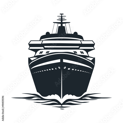 a black and white drawing of a ship with the words the name the ship on it