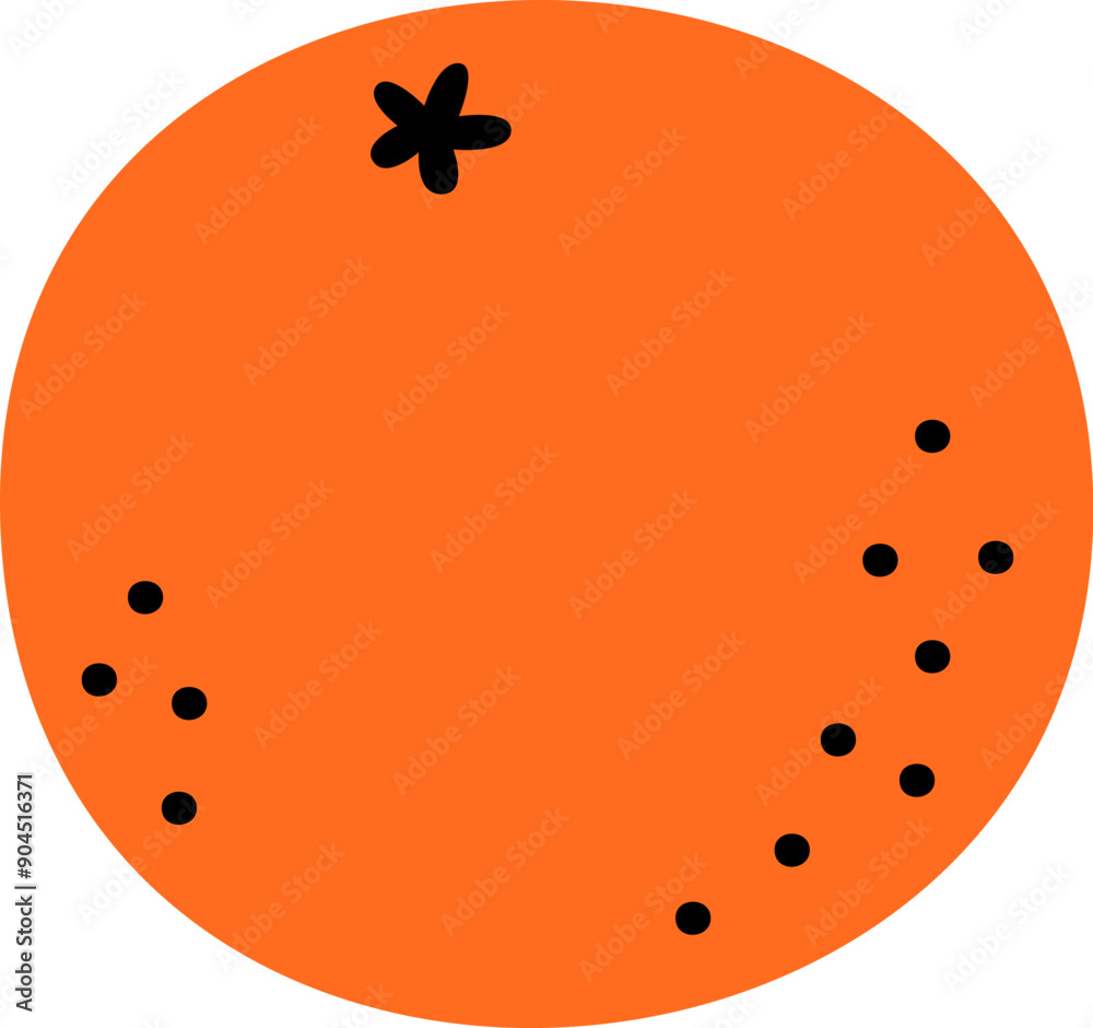 Obraz premium Orange Fruit Food