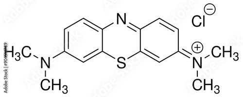 Methylenblau Chemie Strukturformel
