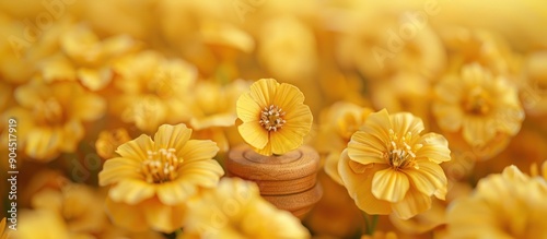 Golden Field of Daisies