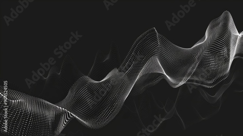 black and white abstract background