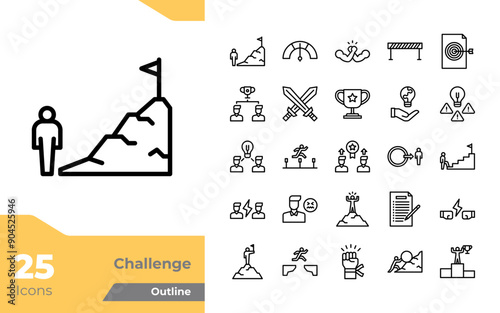 Challenge Outline Icons