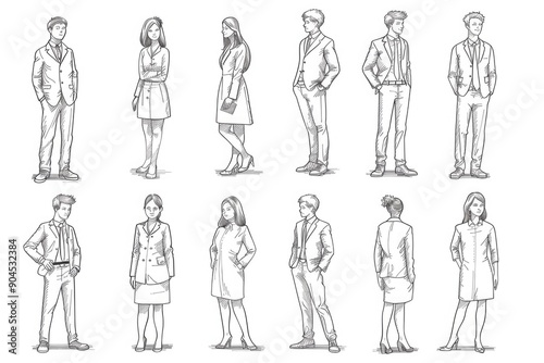 A group of people standing together, unified by shared experience or purpose