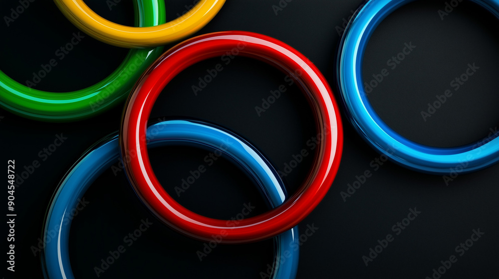 red and blue circle red and blue circle