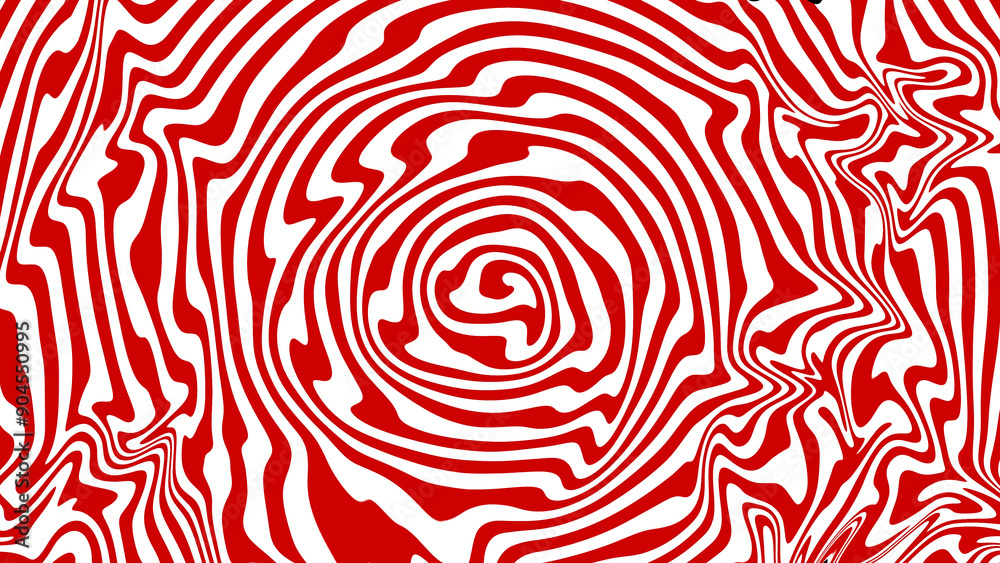 Red and white abstract for the background.