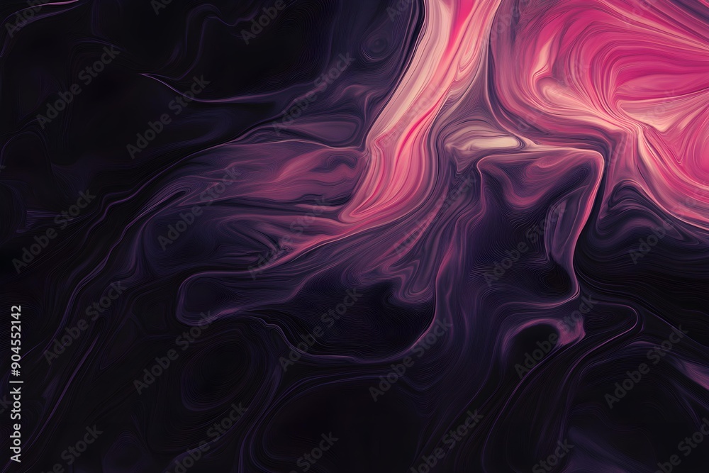 Obraz premium Abstract liquid background. Digital art abstract pattern