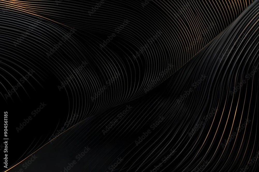 abstract Illustration. luxurious black line background abstract Illustration. luxurious black line background