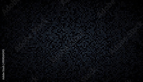 Wallpaper Mural A black background with a high-contrast, pixelated digital texture, creating a modern and tech-inspired effect. Multiple variations available. Torontodigital.ca