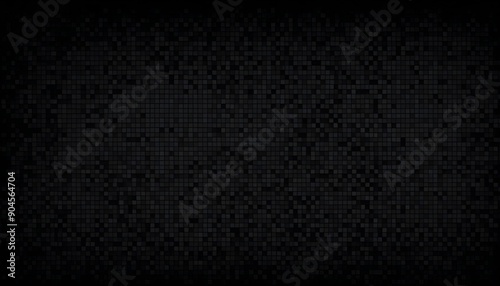 Wallpaper Mural A black background with a high-contrast, pixelated digital texture, creating a modern and tech-inspired effect. Multiple variations available. Torontodigital.ca