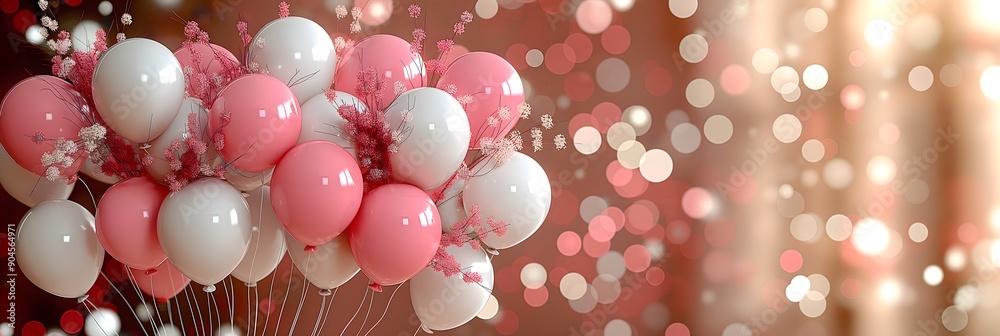 A festive background full of colorful balloons, perfect for celebration and party-themed wallpaper. A festive background full of colorful balloons, perfect for celebration and party-themed wallpaper.