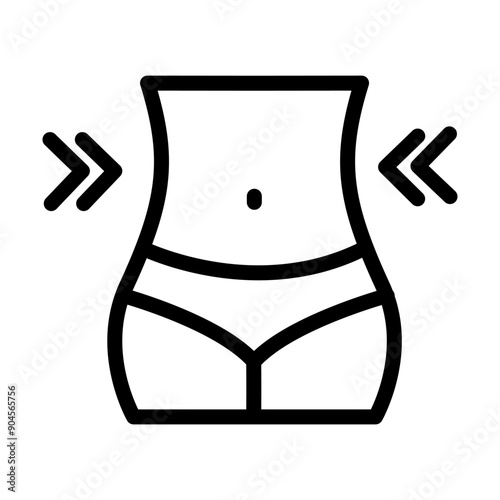 Weight loss icon template