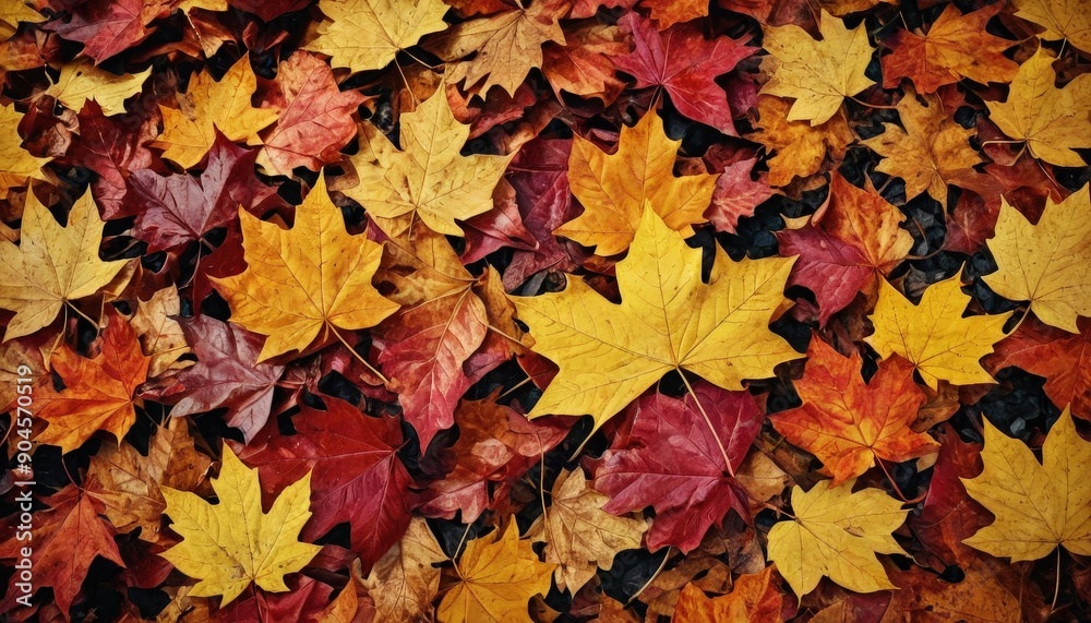 Autumn Leaves Background Autumn Leaves Background