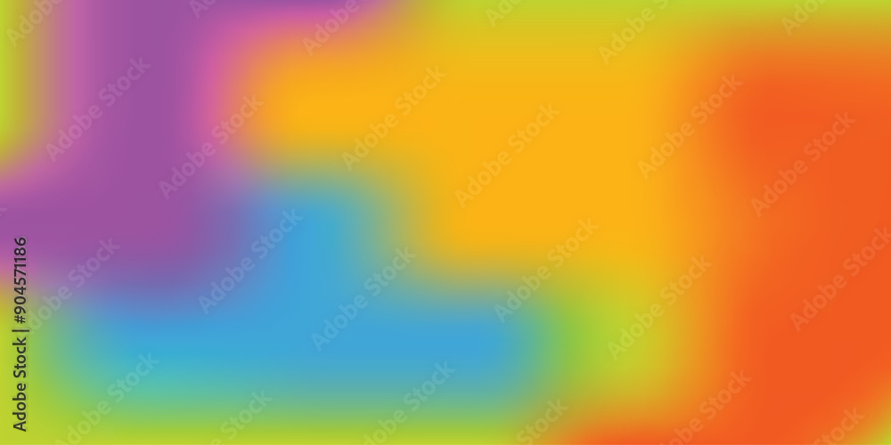 Obraz premium Modern bright rainbow colors mesh background. Rainbow gradient background. Colorful gradient mesh background. Abstract blurred gradient mesh background