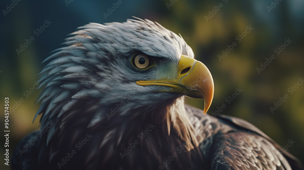 Obraz premium golden eagle portrait