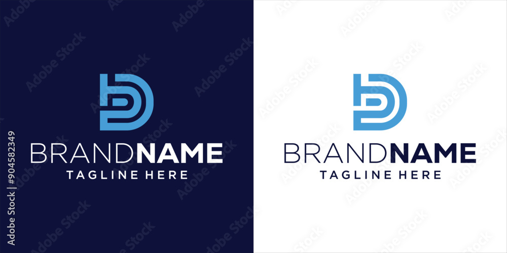 Creative Abstract BD Letter Monogram Logo Design, Design Inspiration, Illustration, Vector Creative Abstract BD Letter Monogram Logo Design, Design Inspiration, Illustration, Vector