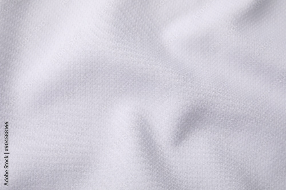 Texture of white fabric as background, top view Texture of white fabric as background, top view