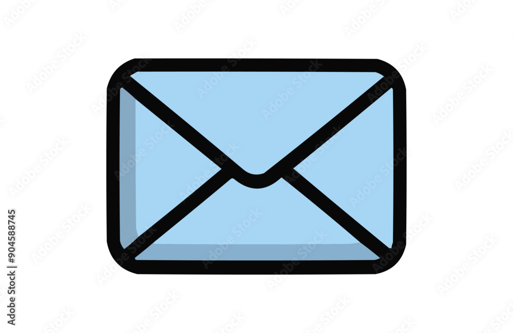 Mail icon isolated on white background. Beautiful color Mail icon. Mail icon isolated on white background. Beautiful color Mail icon.