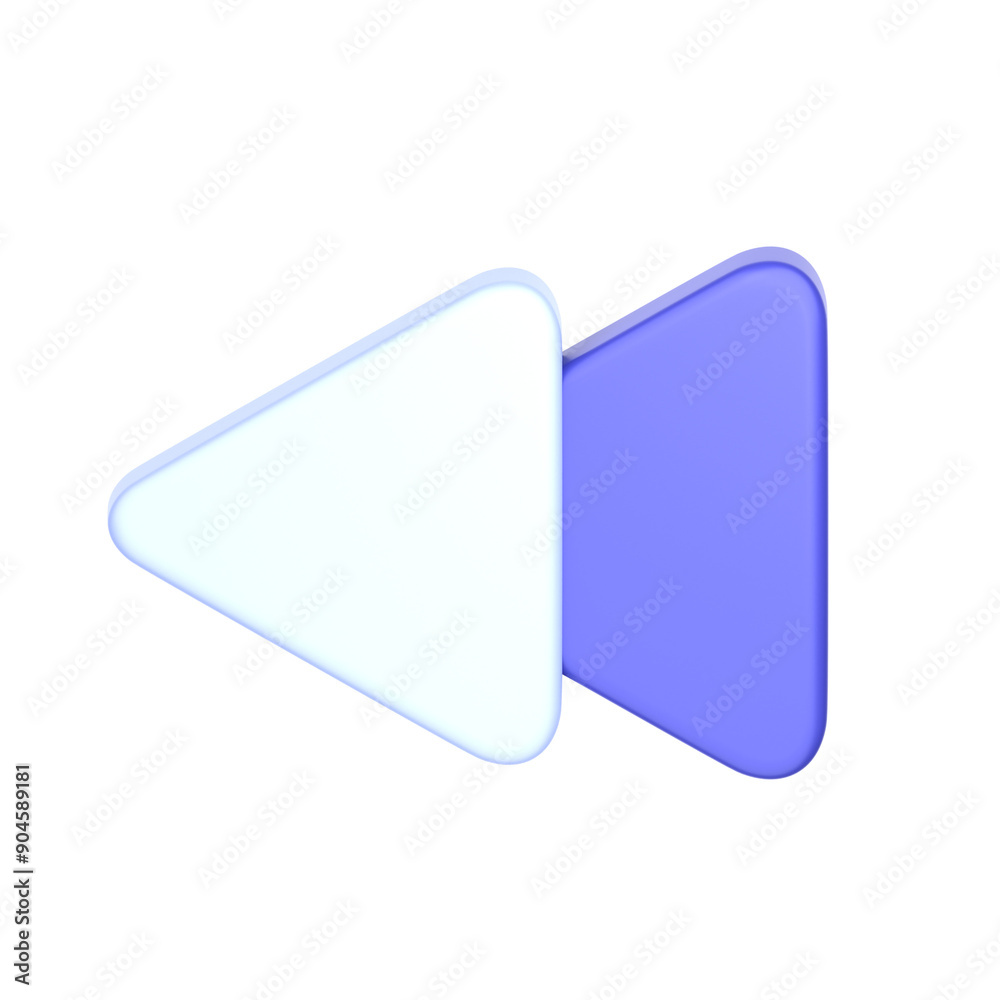 Rewind 3D Illustration for uiux, web, app, presentation, etc Rewind 3D Illustration for uiux, web, app, presentation, etc