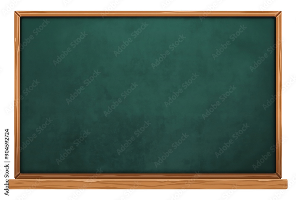 Blank chalkboard with wooden frame.
Blank chalkboard with wooden frame.