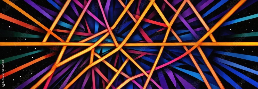 Abstract colorful stripes and lines design. Abstract colorful stripes and lines design.