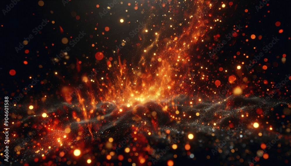 Fototapeta premium fireworks in the night sky