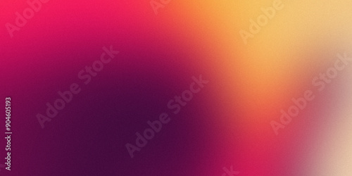 Colorful modern gradient background purple and yellow texture noise