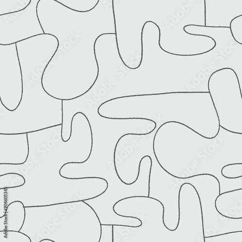 Seamless pattern brush stroke hand painted wallpaper texture hand drawn simple repeated background artistic painter effect