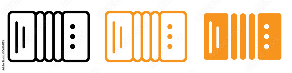 Intricate Accordion Icon for Music Enthusiasts and Cultural Event Graphics Intricate Accordion Icon for Music Enthusiasts and Cultural Event Graphics