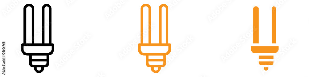 Energy Efficiency Light Bulb Icon Set Eco-Friendly Lighting Illustrations for Sustainability Energy Efficiency Light Bulb Icon Set Eco-Friendly Lighting Illustrations for Sustainability
