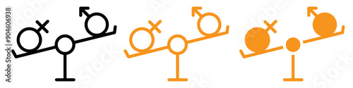 Hormone Imbalance Icon Set Medical Condition Illustrations for Health and Wellness