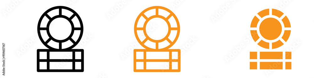 Casino Chips Icon Set Gambling and Betting Illustrations for Casino and Gaming Projects Casino Chips Icon Set Gambling and Betting Illustrations for Casino and Gaming Projects