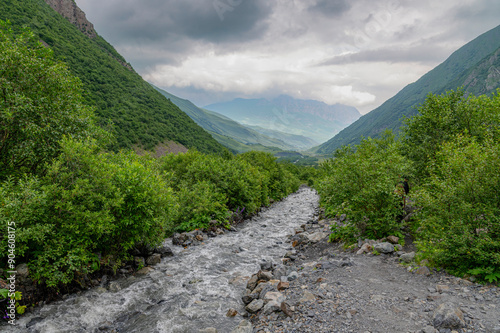 Obraz na płótnie landscape in the mountains w salonie