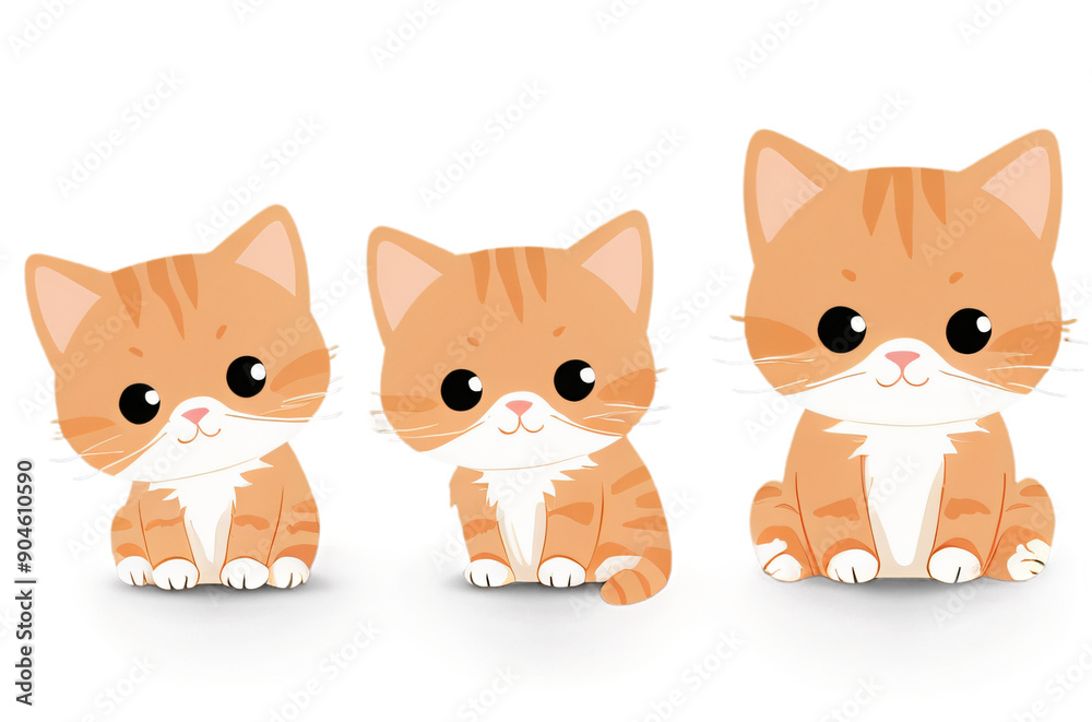 clipart of cute kitten illustration isolated clipart of cute kitten illustration isolated