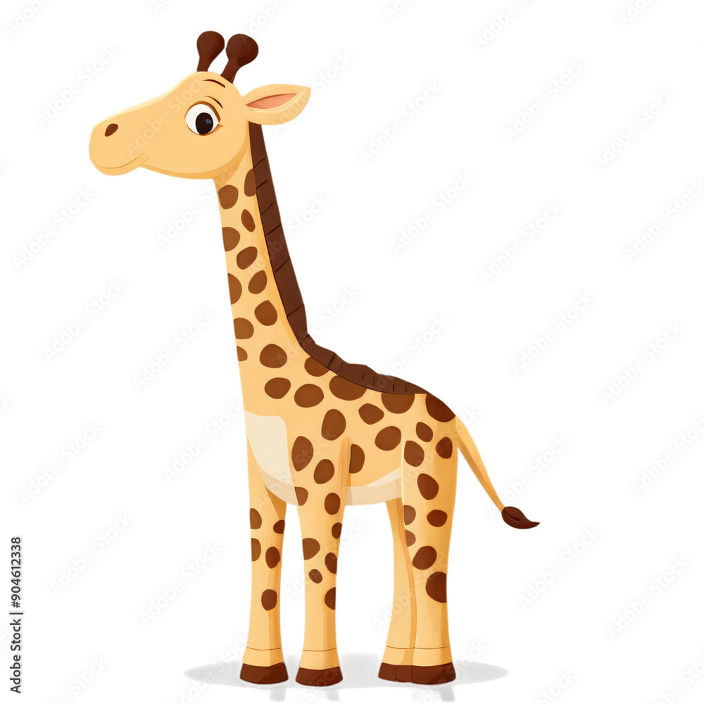 clipart of cute girrafe illustration isolated clipart of cute girrafe illustration isolated