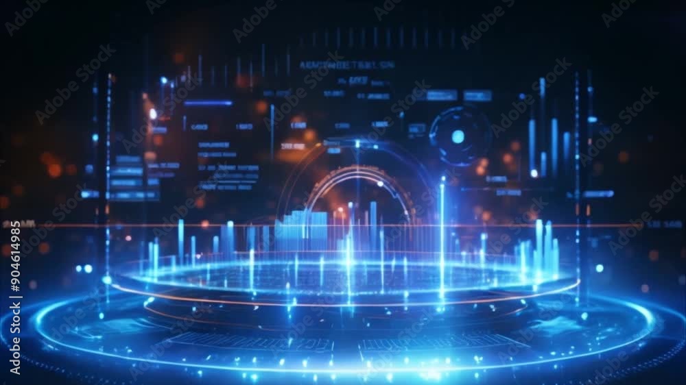 abstract technology ui futuristic concept hud interface hologram ...