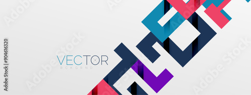 Color bend lines with shadow texture effect. Vector Illustration For Wallpaper, Banner, Background, Card, Book Illustration, landing page